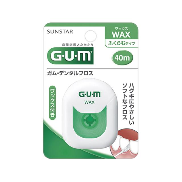 GUMケア デンタルフロス ワックス40m（Yahoo!・サンドラッグe-shop）