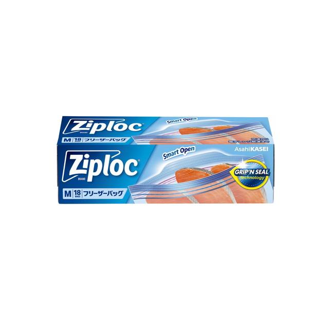 ジップロック（Ziploc） 旭化成 ジップロックフリーザーバッグM 18枚