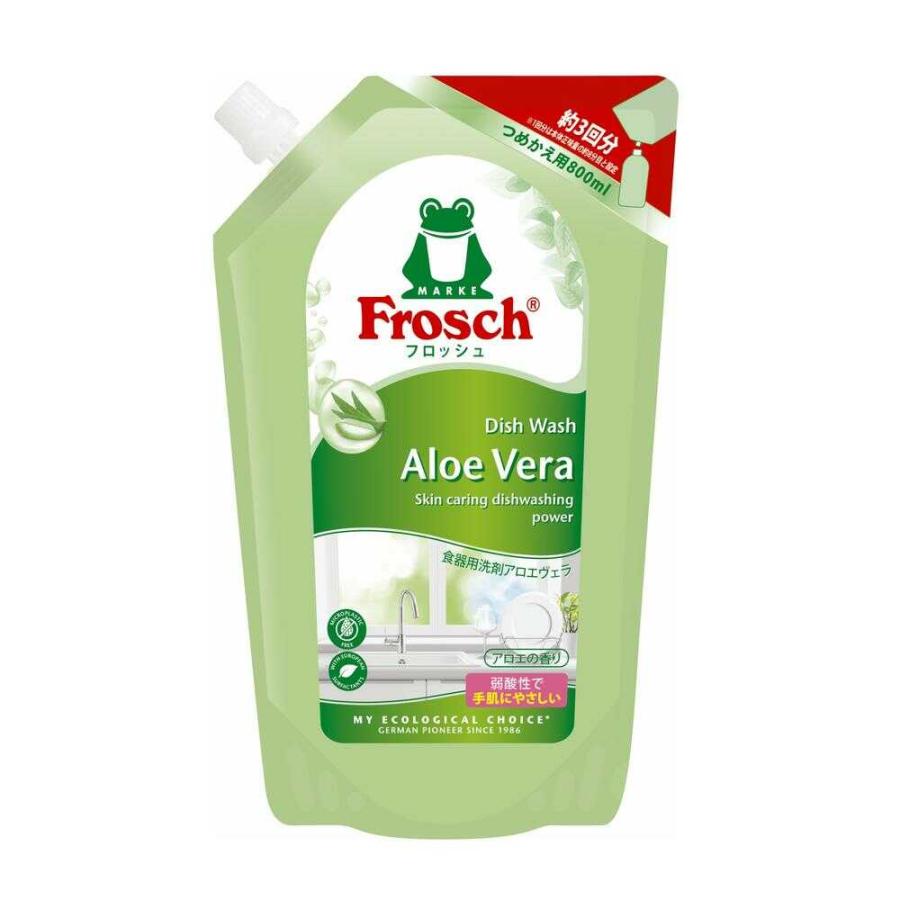 旭化成 フロッシュ 食器用洗剤 アロエヴェラ 詰め替え 800ml（Yahoo!・サンドラッグe-shop）
