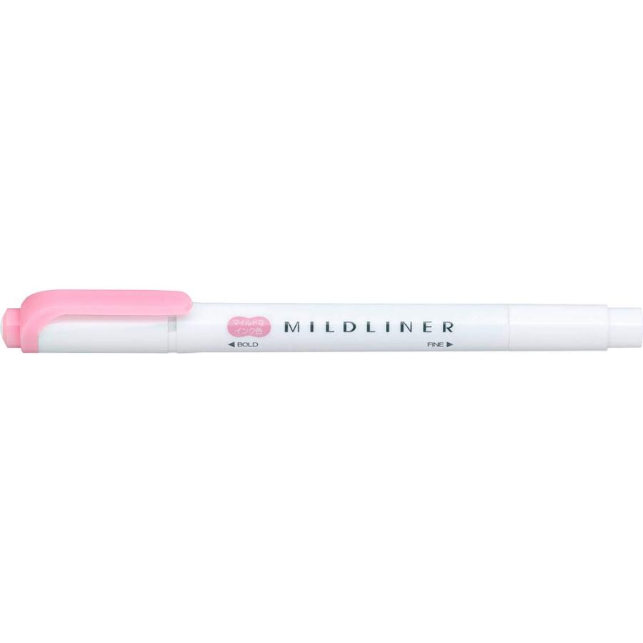 マイルドライナー ZEBRA（ゼブラ） マイルドライナー マイルドピンク 1本 : サンドラッグ