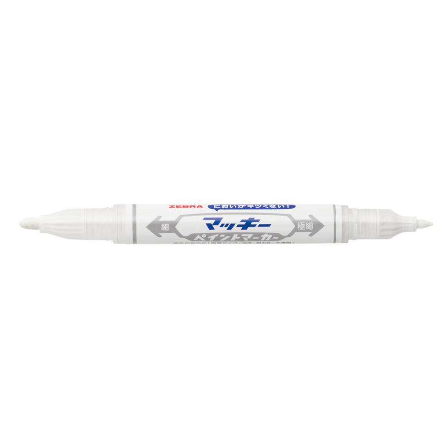 マッキーペイントマーカー極細 白 1本入 : サンドラッグe-shop - 通販
