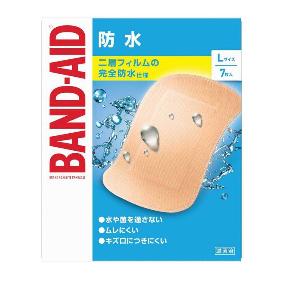 一般医療機器】バンドエイド 防水 Lサイズ 7枚 : サンドラッグe-shop