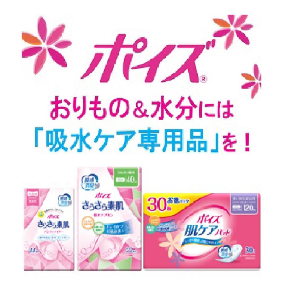 ポイズ 【軽失禁パッド】ポイズ肌ケアパッド 安心スーパーお徳パック 
