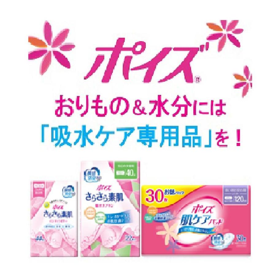ポイズ 【軽失禁パッド】ポイズ肌ケアパッド 超吸収ワイド女性用 お徳 