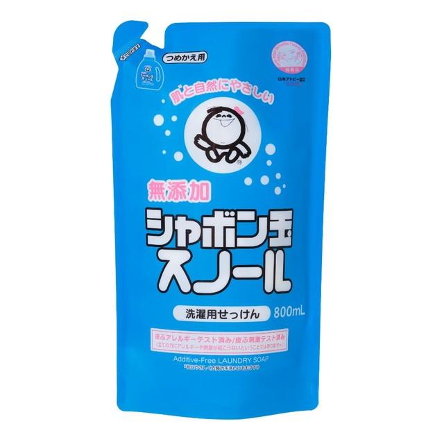 シャボン玉石けん シャボン玉 スノール 詰め替え 800ml【3個セット