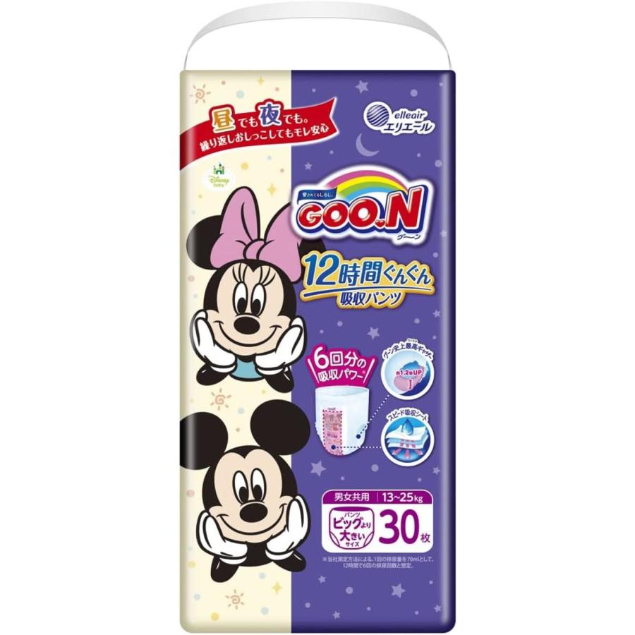 ポイント10倍】大王製紙 グーン 12時間ぐんぐん吸収パンツ BIGより