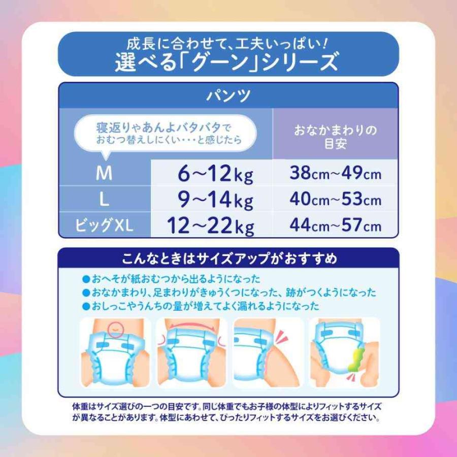大王製紙 グーン 長時間でもモレ0へ パンツL 44枚 : サンドラッグe