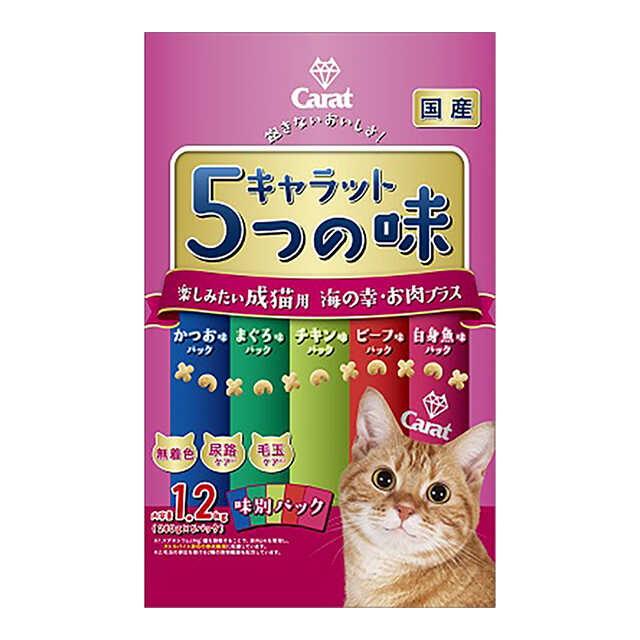 キャラット　5つの味　12袋 キャラット5つの味海・お肉 1，2kG : サンドラッグe-shop - 通販