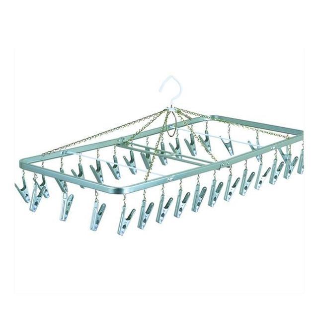 ニシダ 角型ハンガー ダイマ ダイマピンチ30個付 シルバー : サン