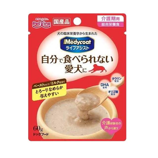 Petline Medycoatライフアシスト 自分で食べられない愛犬に メディコート ライフアシストペーストタイプ 60g : サンドラッグe-shop