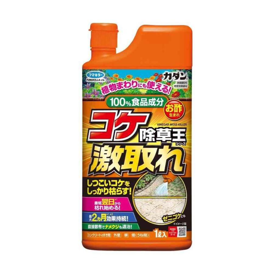 フマキラー カダン 除草王 コケ激取れ 1L : サンドラッグe-shop - 通販