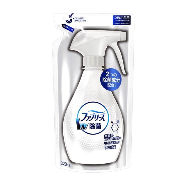 P G ファブリーズ W除菌 無香料 アルコール成分入り 詰め替え 3ml 3個セット 若者の大愛商品