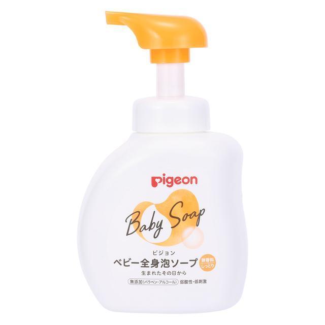 全身泡ソープ ピジョン ベビー全身泡ソープ しっとり 無香料
