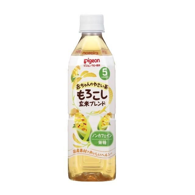 ピジョン 赤ちゃんのやさい茶 もろこし玄米ブレンド ２４本セット ５ヶ月 豊富な品 ５００ｍｌ