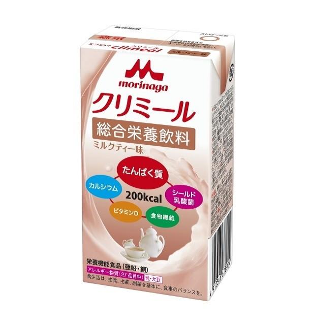第一ネット 森永 品質検査済 エンジョイクリミール ミルクティー味 480円 125ml 3個セット