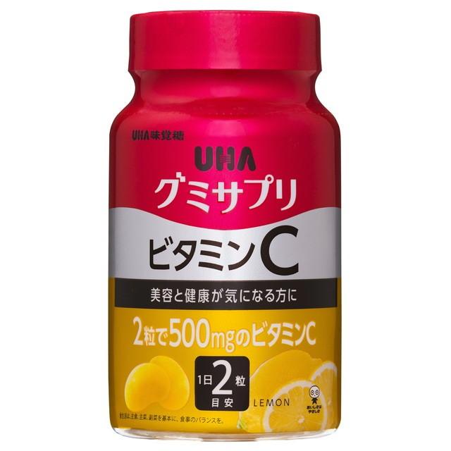 ◆UHAグミサプリ ビタミンC ボトル 30日分 60粒（Yahoo!・サンドラッグe-shop）