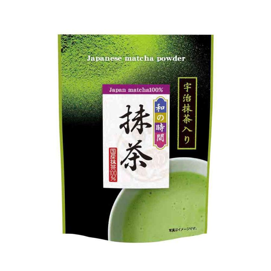 ◇お茶の丸幸 和の時間 宇治抹茶入り 抹茶 40g 【10個セット】 : サン