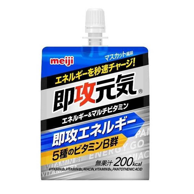 ◇明治 即攻元気 エネルギー＆マルチビタミン マスカット風味 180g【6 