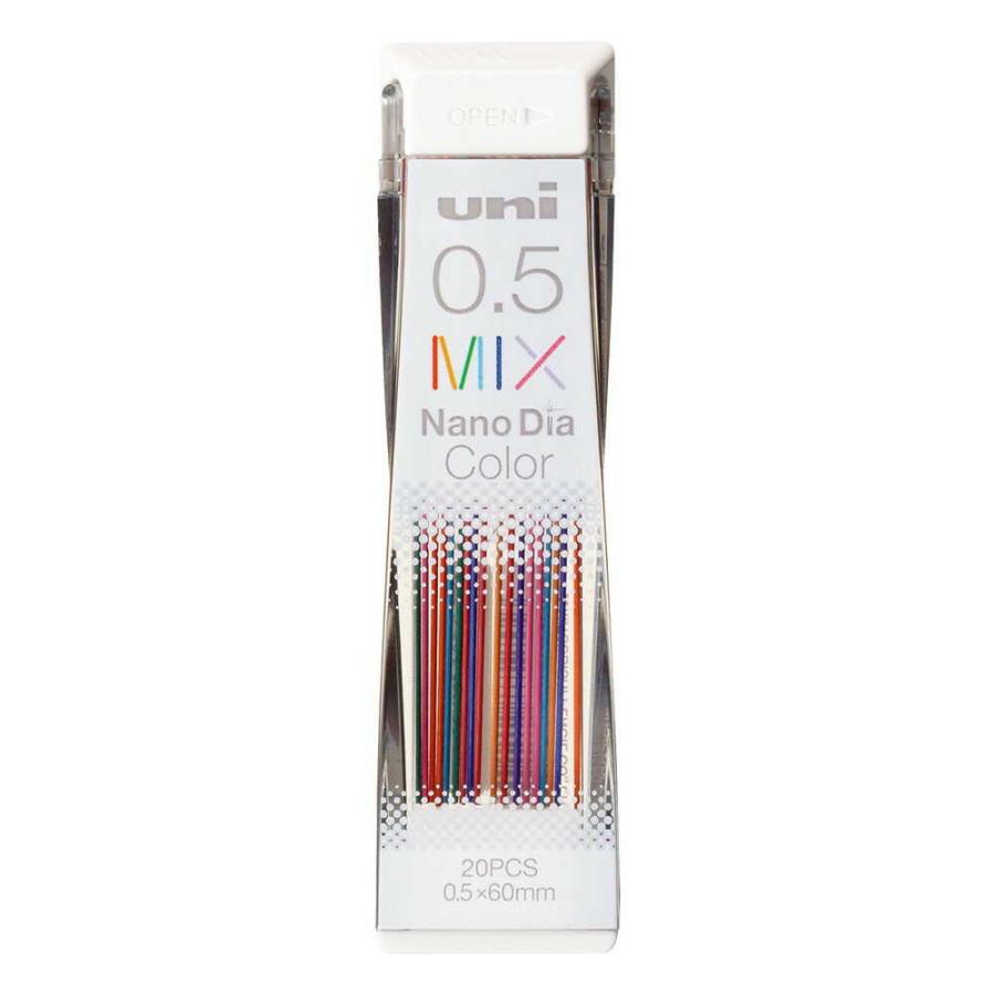 三菱鉛筆 ユニ ナノダイヤ カラー芯 0.5mm MIX : サンドラッグe-shop