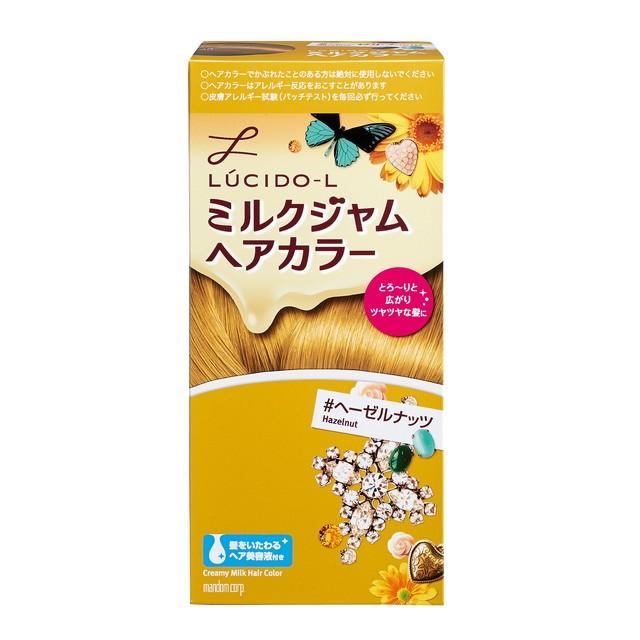 【医薬部外品】マンダム ルシードエル ミルクジャムヘアカラー ヘーゼルナッツ の商品画像
