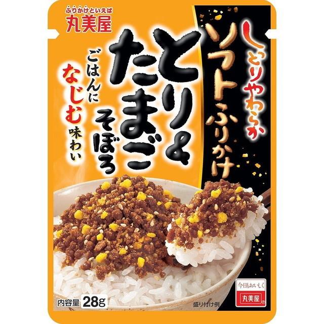 丸美屋 ◇丸美屋 ソフトふりかけ とり＆たまごそぼろ 28g【10個セット