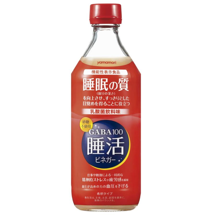 ◆【機能性表示食品】ヤマモリ GABA100 睡活ビネガー 500ml   【6個セット】（Yahoo!・サンドラッグe-shop）