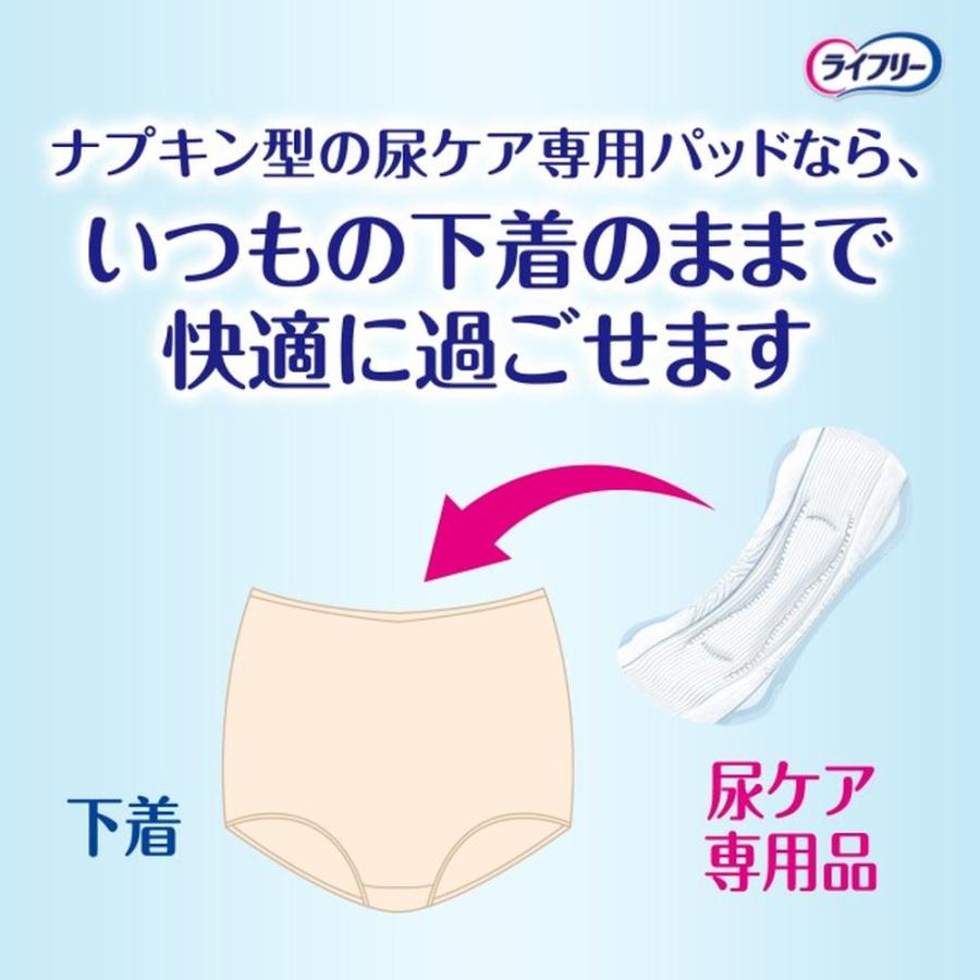 軽失禁パッド】ライフリ- さわやかパッド 快適の中量用 45cc 45枚 