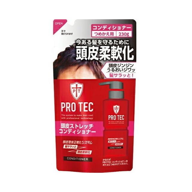 ライオン PROTEC(プロテク) 頭皮ストレッチコンディショナー 詰め替え 230g｜sundrugec