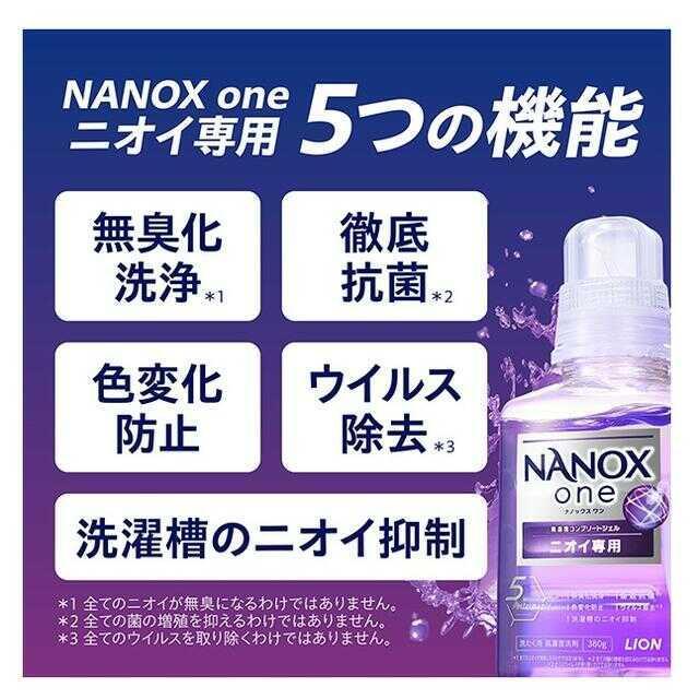 【ポイント11倍】ライオン NANOX one （ナノックスワン） ニオイ専用 つめかえ用 超特大 1160g｜sundrugec｜05
