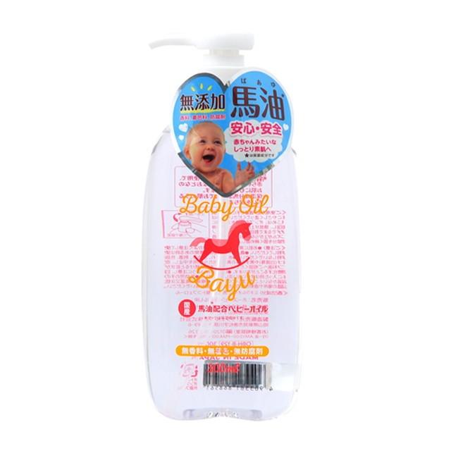 ユニマットリケン 国産馬油配合ベビーオイル 300ML｜sundrugec