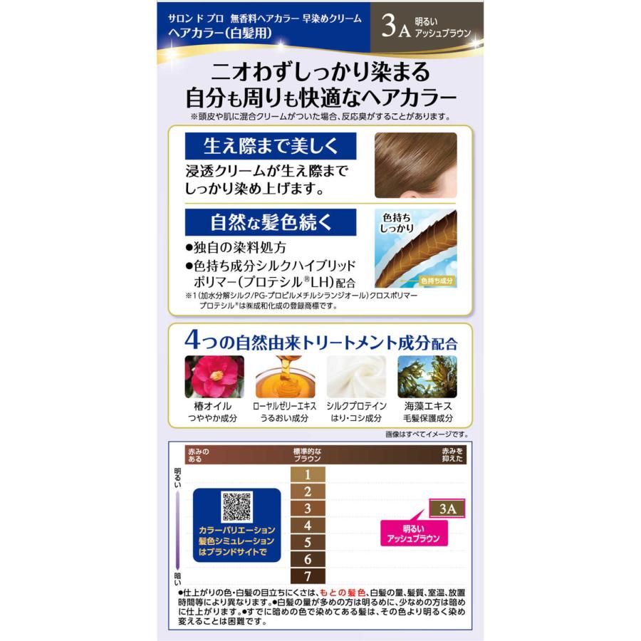 【1本あたり147円】プロ用カラー剤まとめ売りセット サロンドプロ 【医薬部外品】サロンドプロ 無香料ヘアカラー早染め