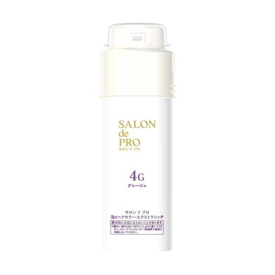 医薬部外品】サロンドプロ 泡のヘアカラー・エクストラリッチ（白髪用