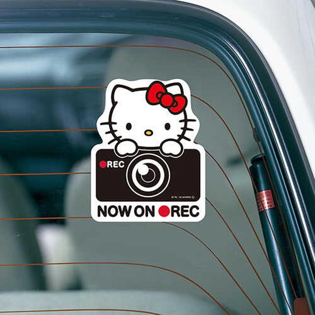 ハローキティドライブレコーダーステッカー : サンドラッグe ハローキティドライブレコーダーステッカー : サンドラッグe