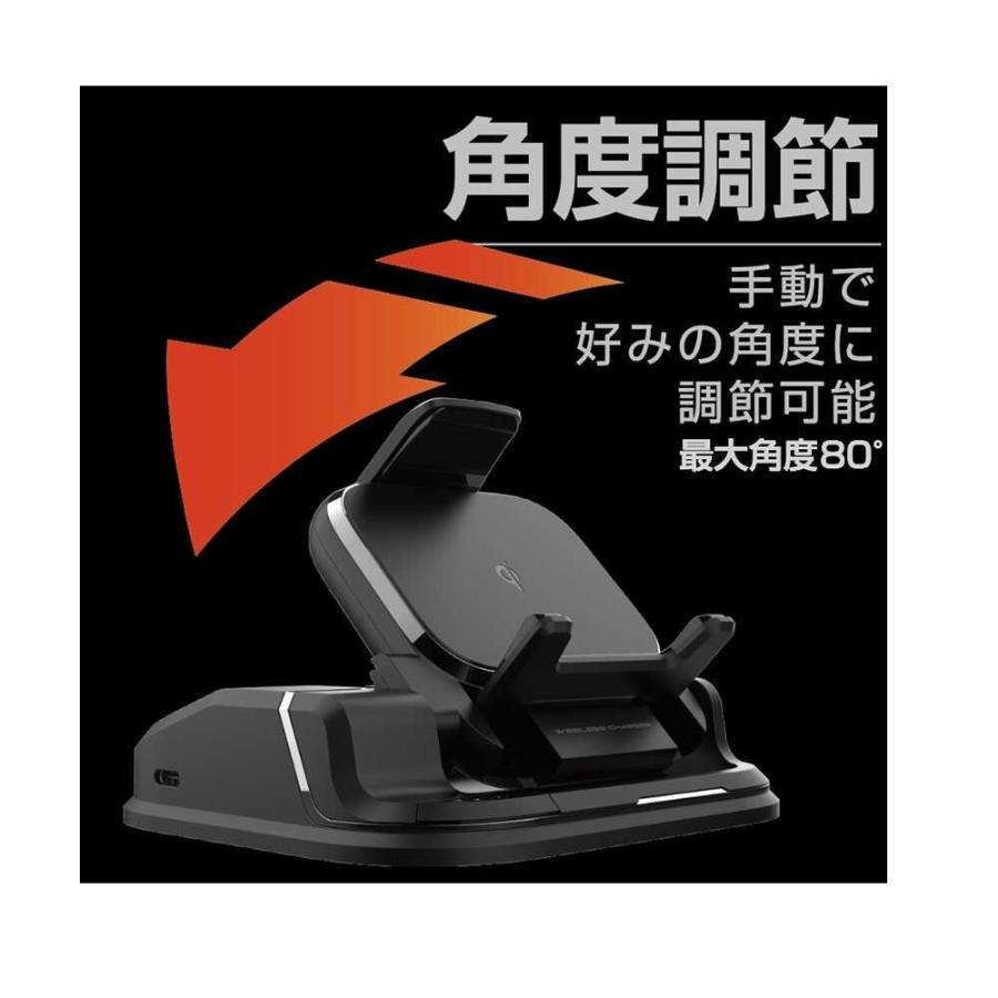 Kashimura（カシムラ） ヘッドアップ式Qi自動開閉ワイヤレス充電
