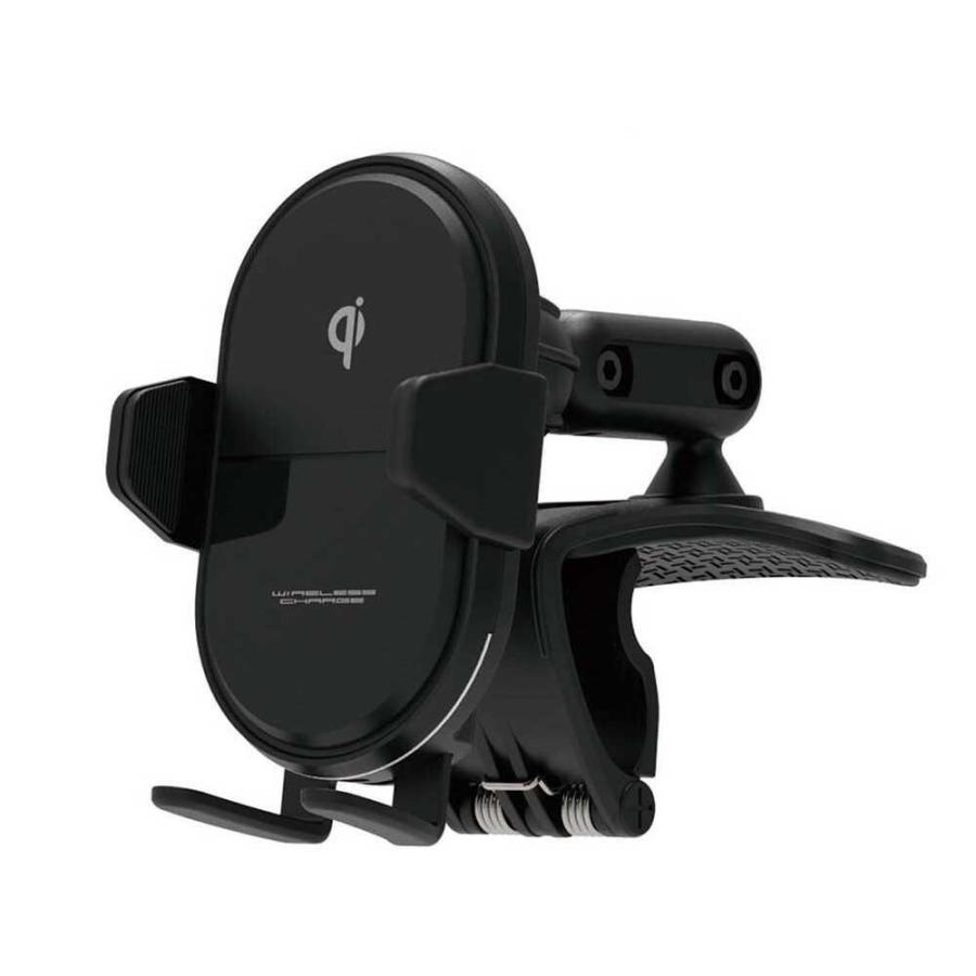 【ほぼ新品】iLuv アイラブ MultiCharger X 黒色 Kashimura（カシムラ） Qi自動開閉ホルダー 手帳対応 キャパシタ付