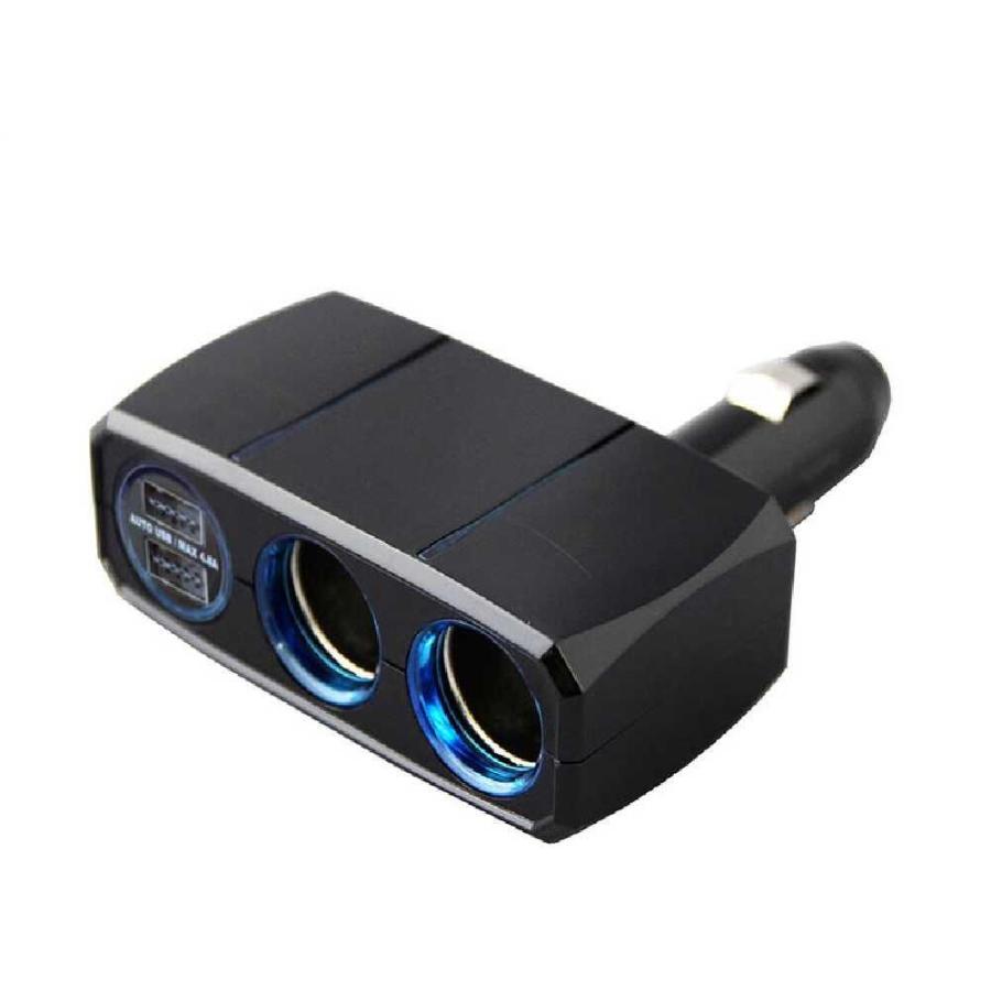 Kashimura（カシムラ） 2連ダイレクト 2リバーシブルUSB 4.8A 12／24V
