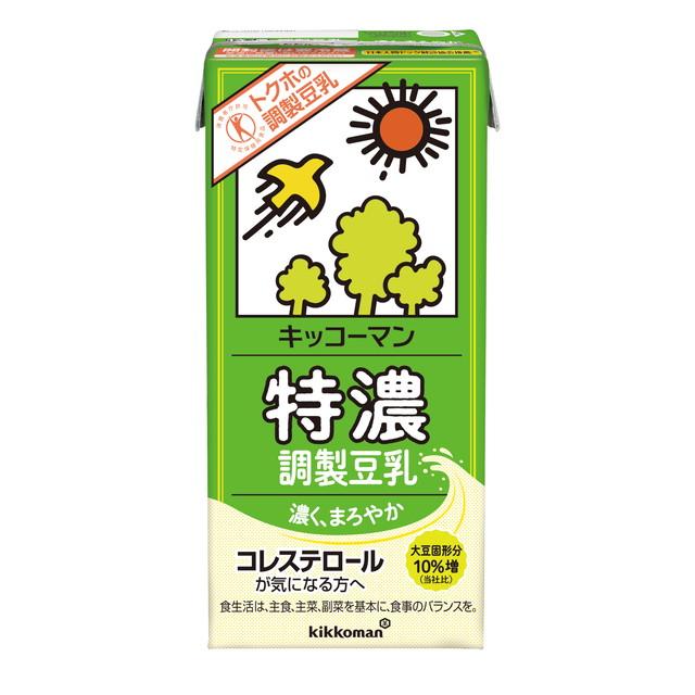 ◆【特定保健用食品】キッコーマン 特濃 調整豆乳 1.0L【6本セット】（Yahoo!・サンドラッグe-shop）