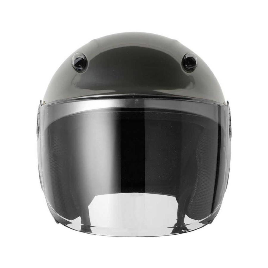 石野商会 セミジェットヘルメットXL チタンシルバー ISN21104TISV