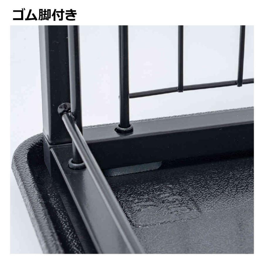 インテリアペットサークル 120-60 ホワイト 【直送品】 返品