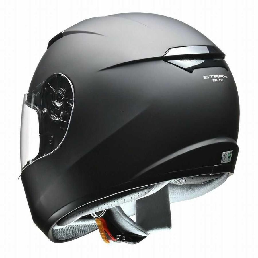 リード工業 STRAX フルフェイスヘルメット マットブラック SF1 MATBK