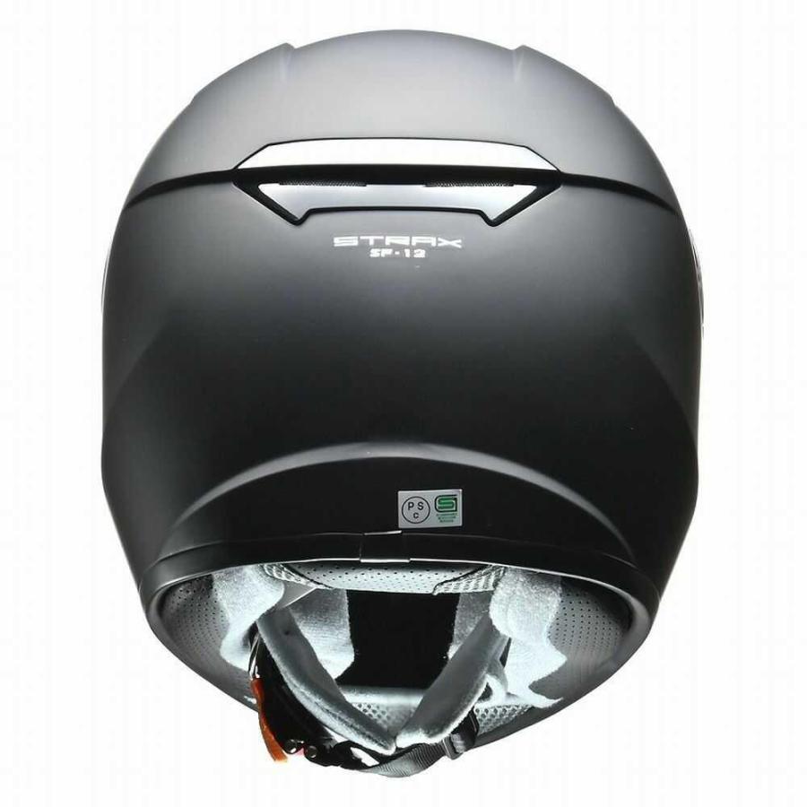 K6 リード工業 STRAX フルフェイスヘルメット マットブラック バイク