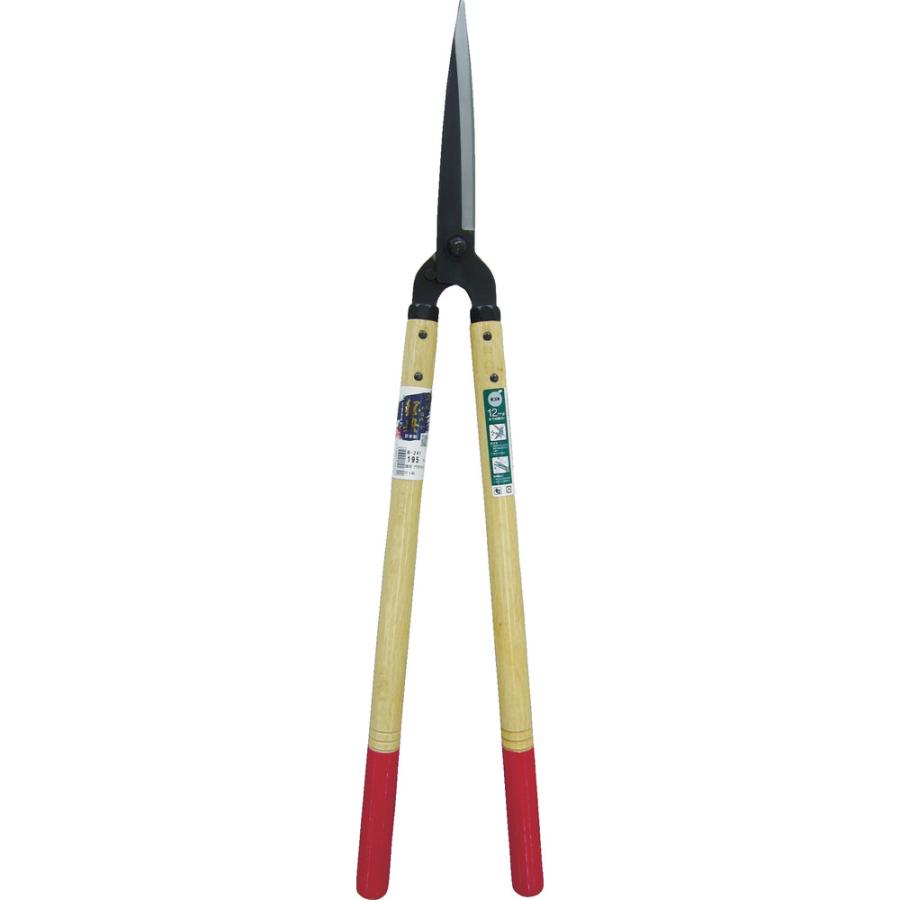 鋼典 刈込ハサミ 調質 又開（門型） 刈込鋏 尺7赤塗り柄入 メーカー