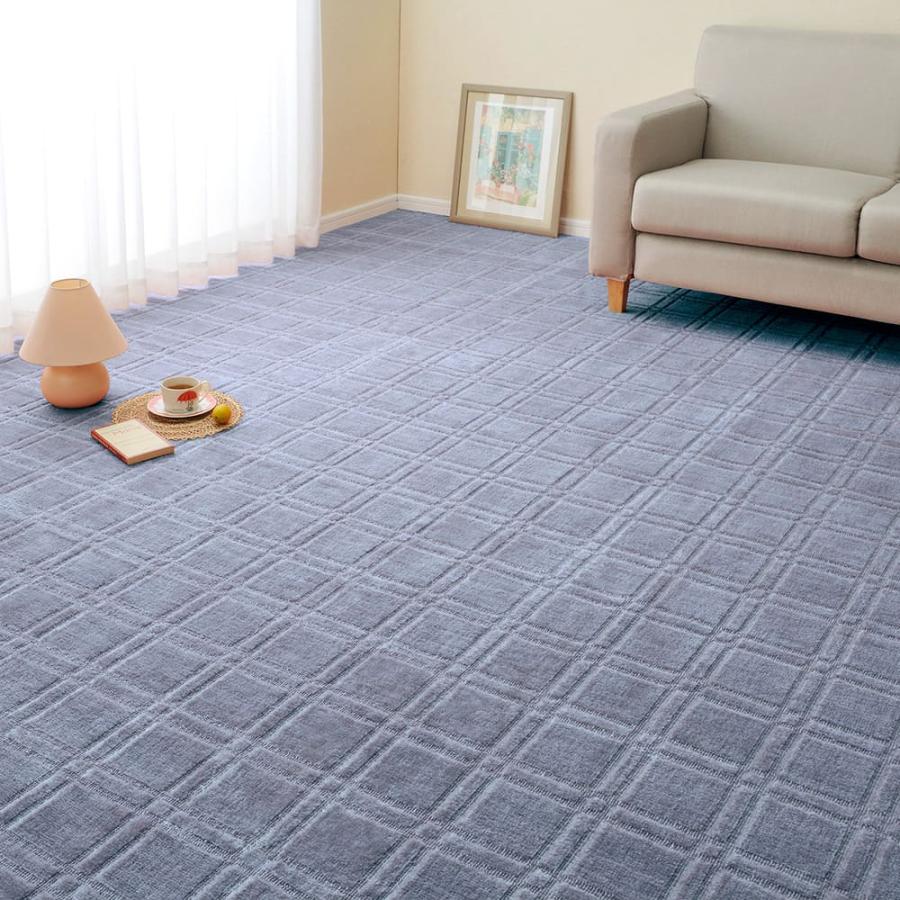 フリーカット裏付 い草カーペット みすず 本間3畳 メーカー直送