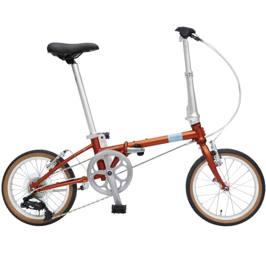 【送料込】DAHON ダホン ボードウォーク 16 マットテラコッタ おまけ付き ダホン int. ボードウォーク 16インチ マットテラコッタ 【直送品