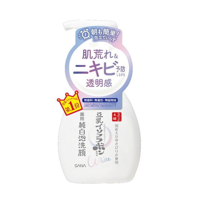 医薬部外品】常盤薬品工業 サナ なめらか本舗 薬用純白泡洗顔 200ml