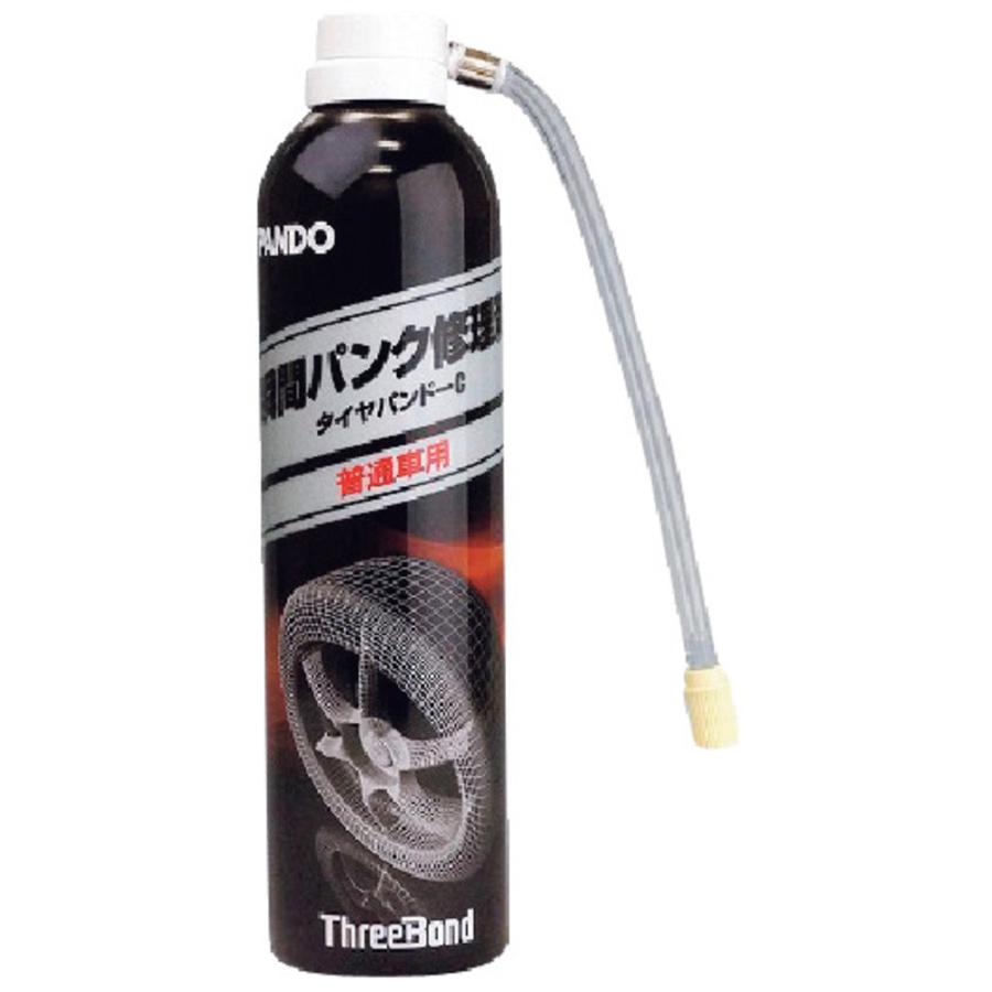 補修キット 瞬間パンク修理剤 タイヤパンドーC 385ml 【直送品】 返品 