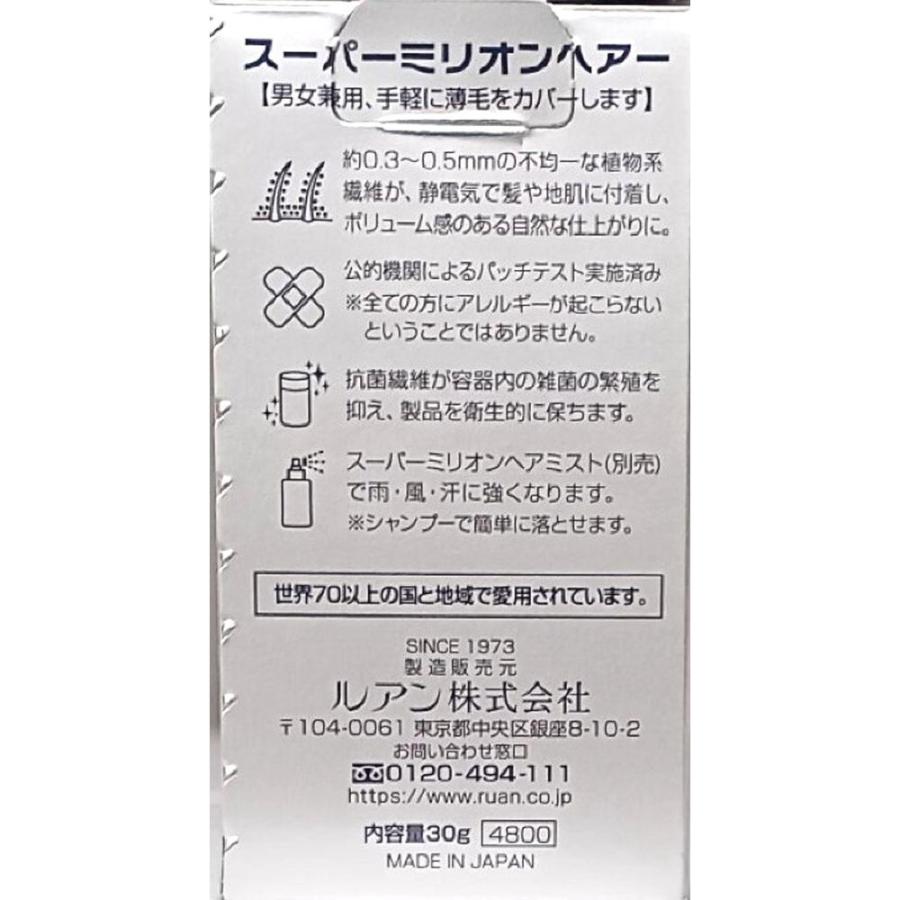 スーパーミリオンヘアー ライトブラウン 30g : サンドラッグe-shop