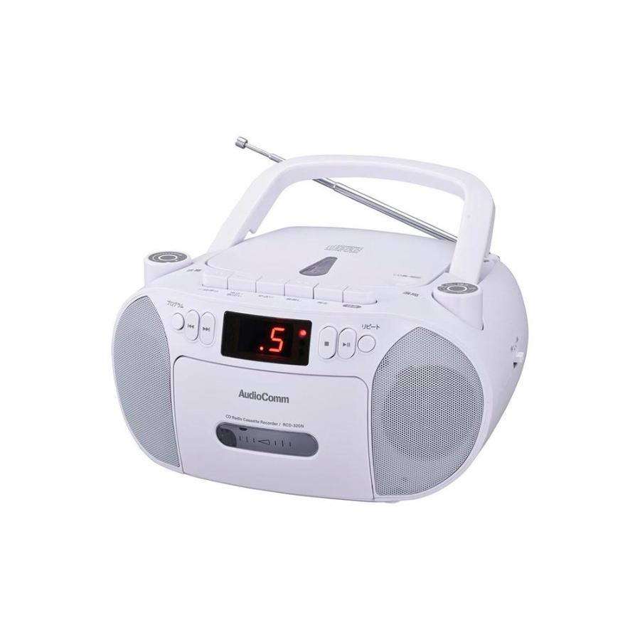 オーム電機 AudioComm CDラジカセ 1台 : サンドラッグe-shop - 通販