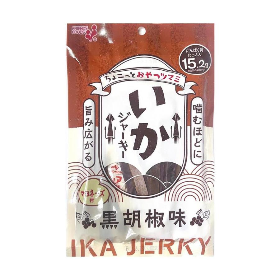 ◇井上食品 いかジャーキー 黒胡椒味 30g 【10個セット】 : サン