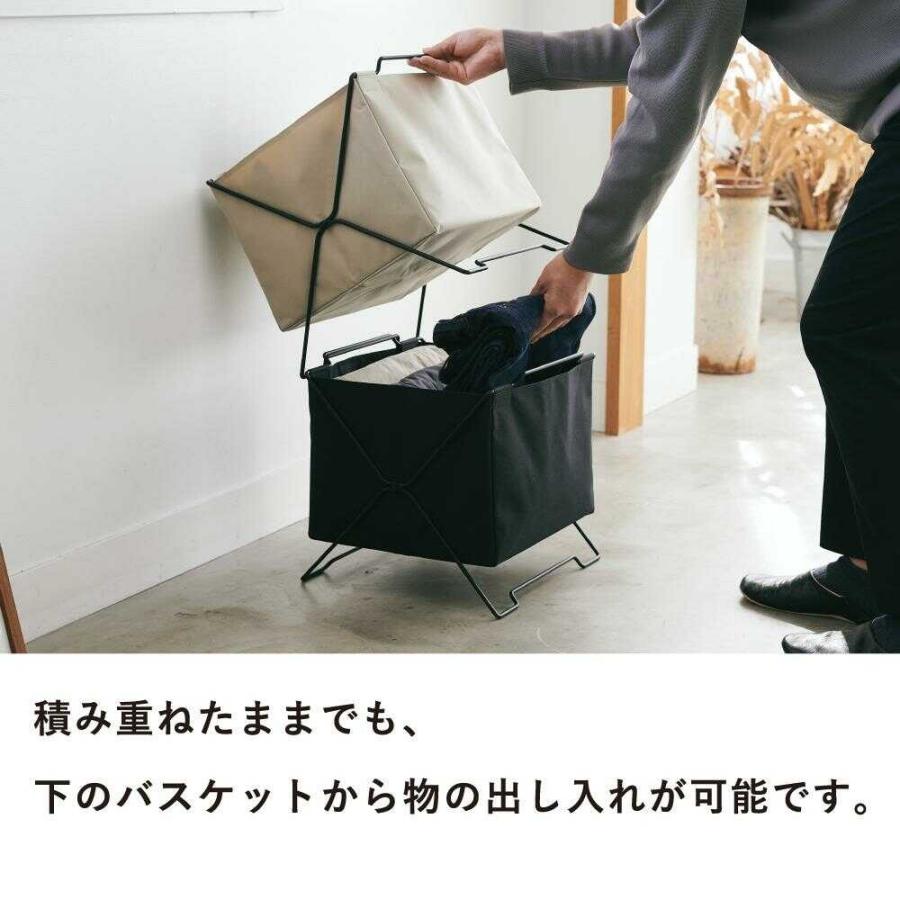 キングジム スタックバスケット 黒 1個入り : サンドラッグe-shop